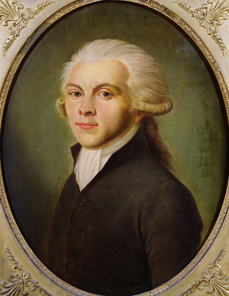 Maximilien de Robespierre (1758-94) c.1793 autorstwa French School