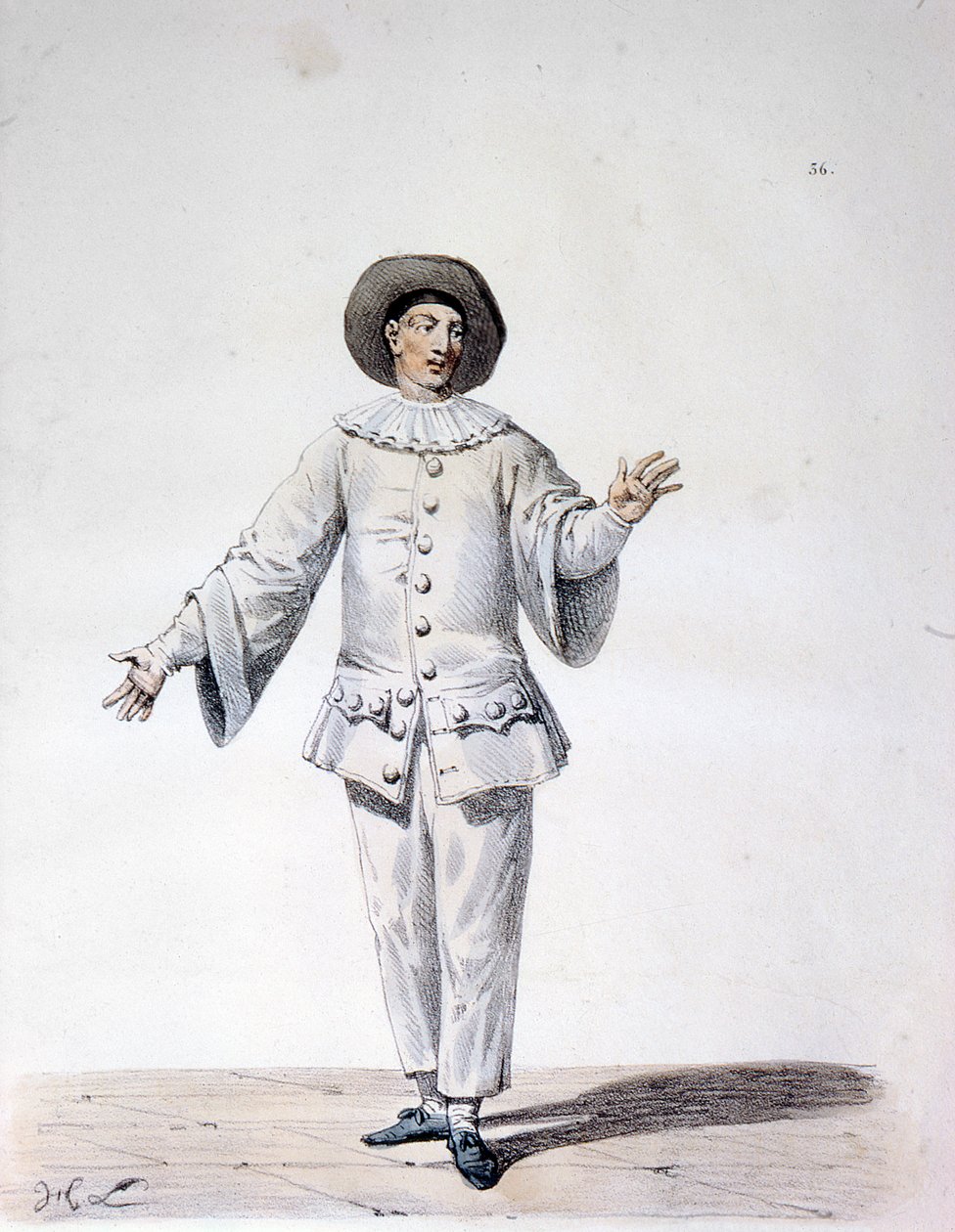 Pierrot autorstwa French School