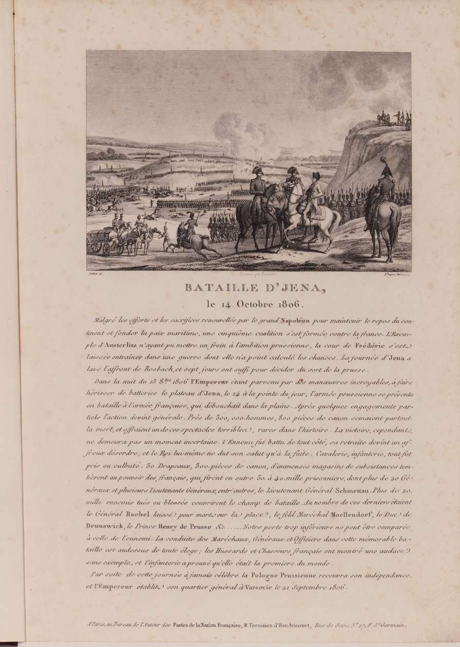 Bitwa pod Jeną, 14 października 1806 r. autorstwa French School