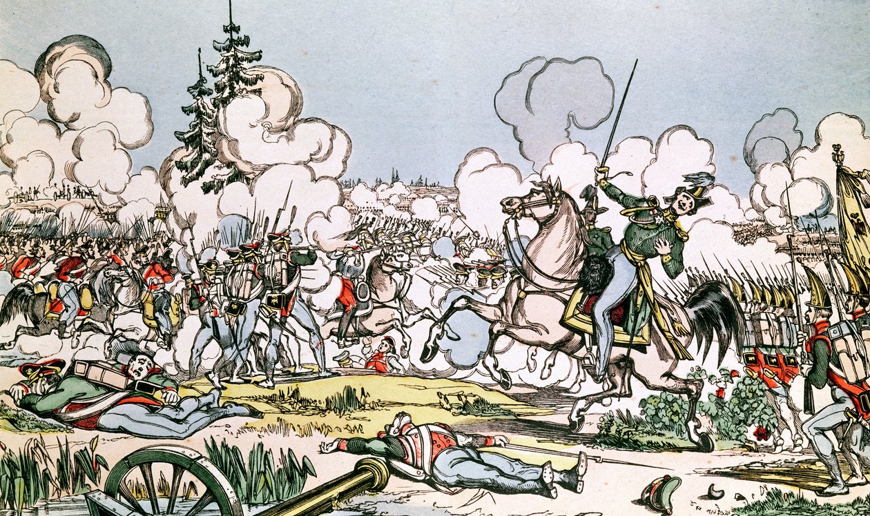 Bitwa pod Moskwą, 7 września 1812 r. autorstwa French School