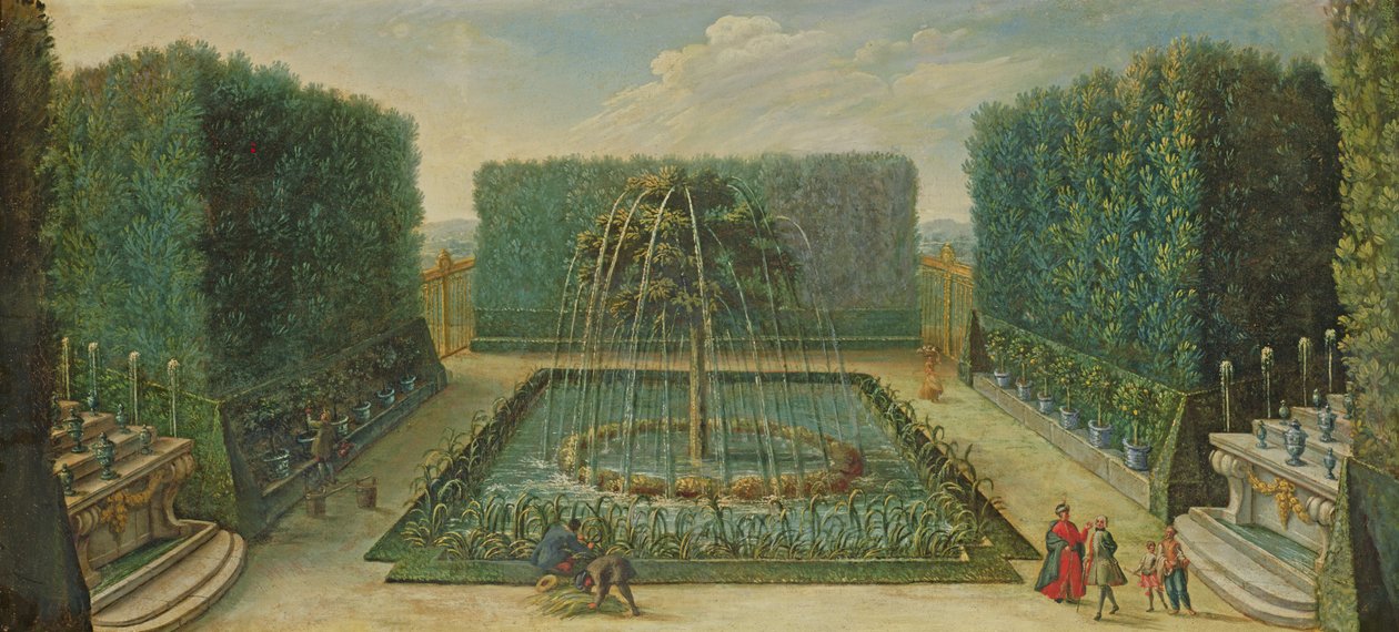 Bosquet du Marais, początek XVIII w. autorstwa French School