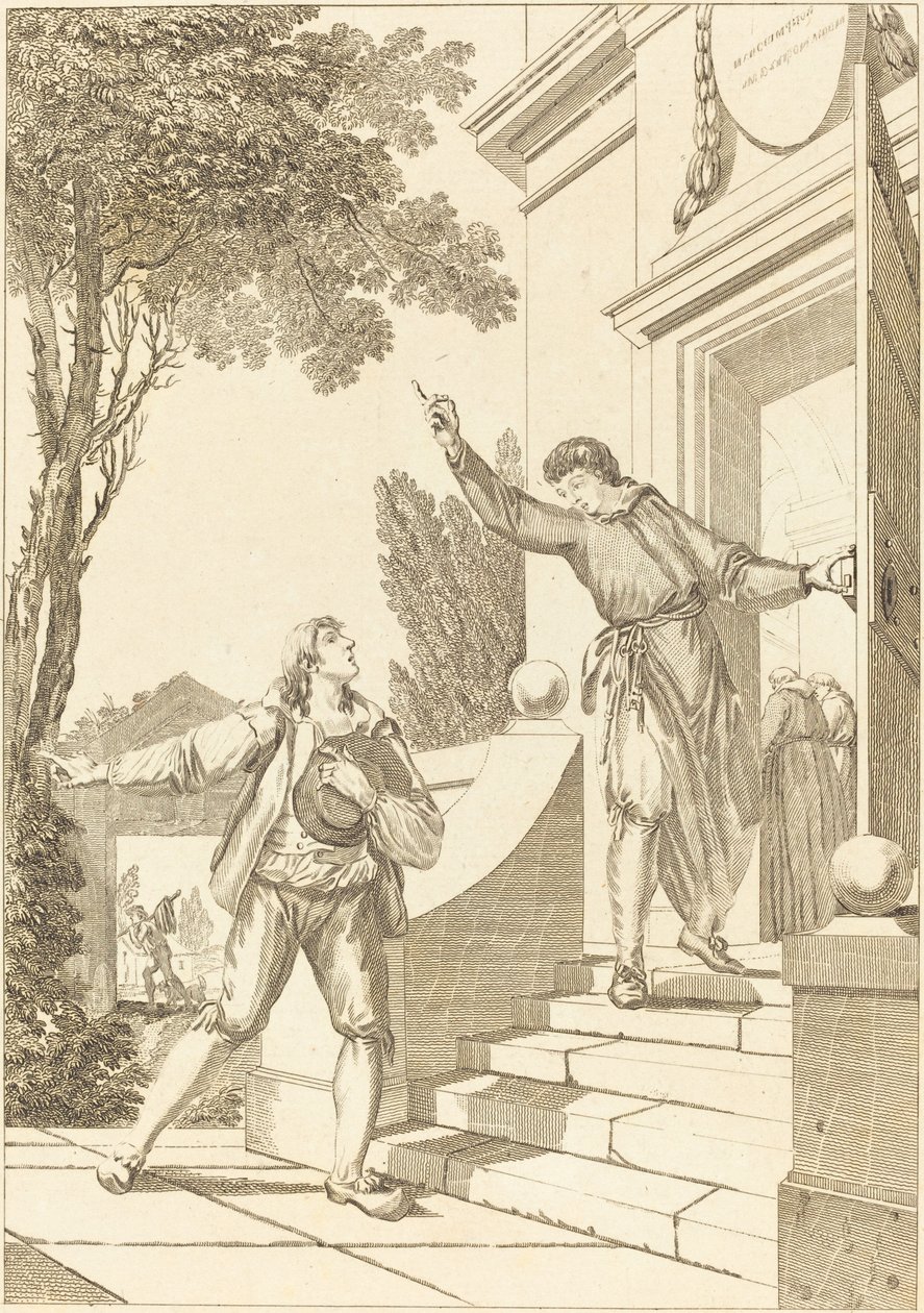 Alex chory autorstwa French 18th Century