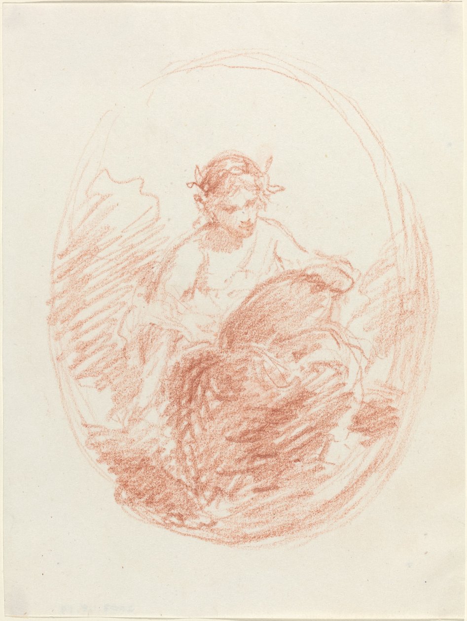 Alegoryczna postać autorstwa French 19th Century