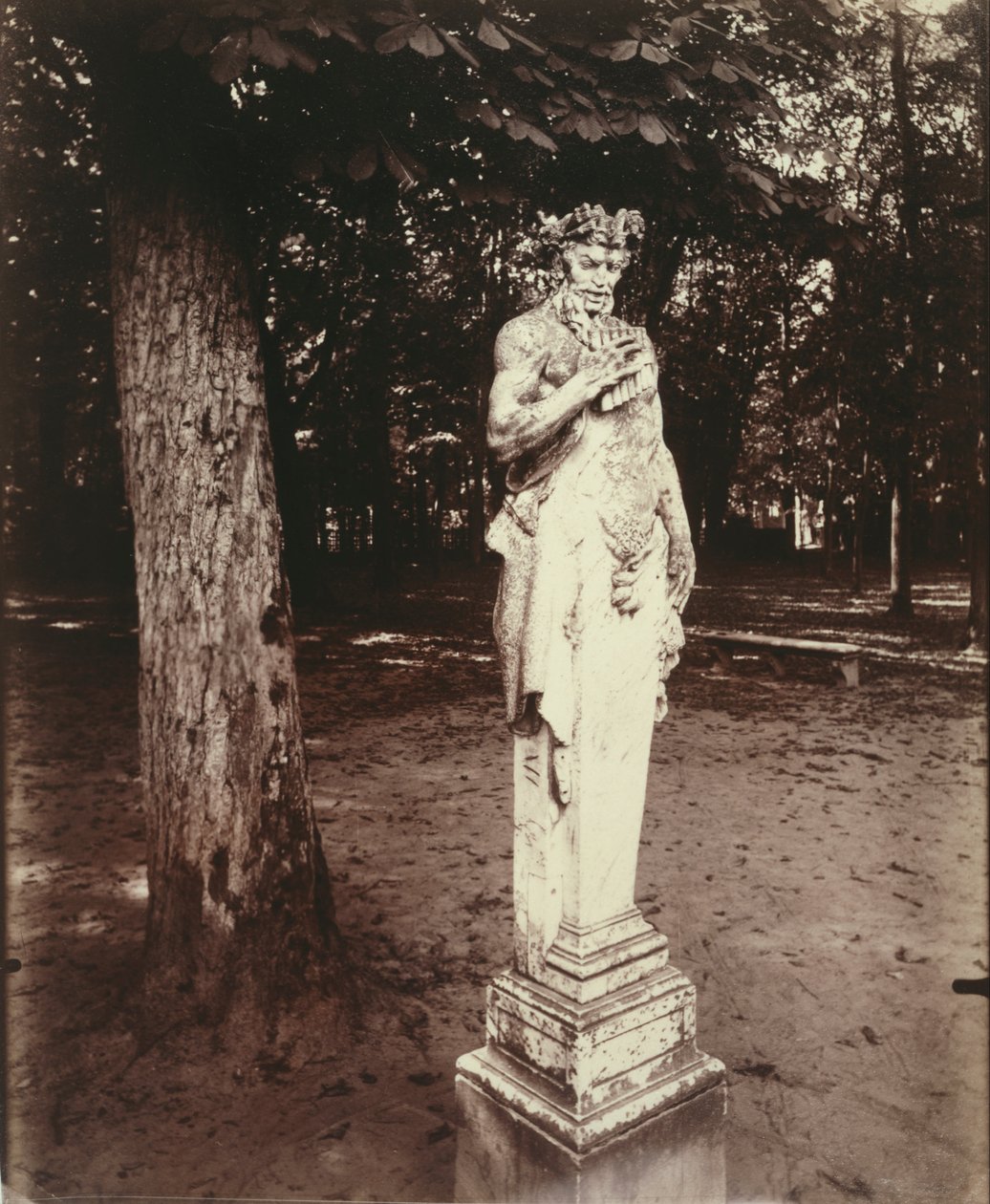 Wersal-Faun autorstwa Eugène Atget