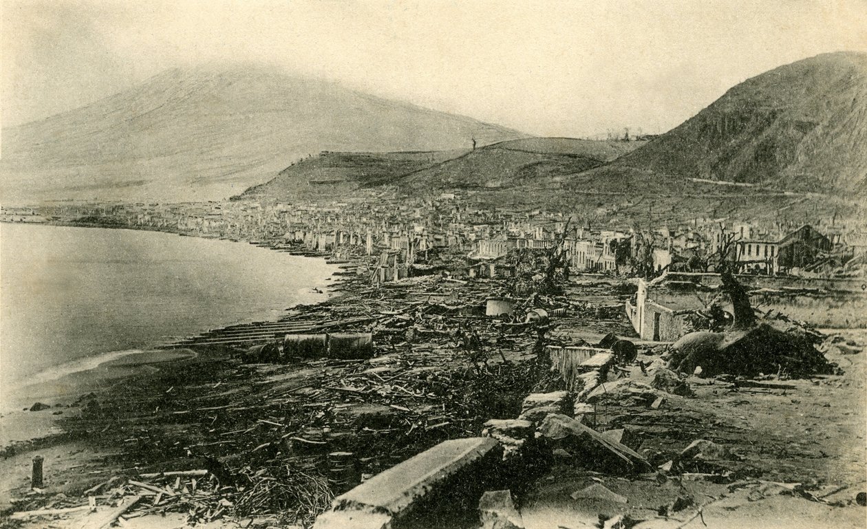 Widok ogólny Saint Pierre autorstwa French Photographer