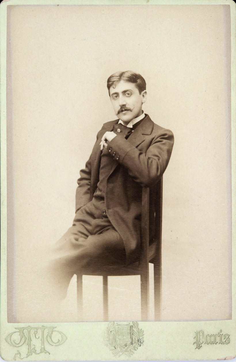 Marcel Proust, ok.1895 autorstwa French Photographer