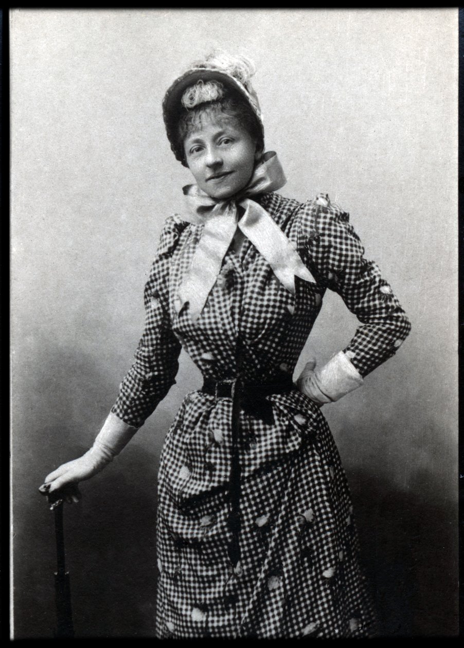Portret Cyga (1849-1932), francuskiego pisarza. autorstwa French Photographer