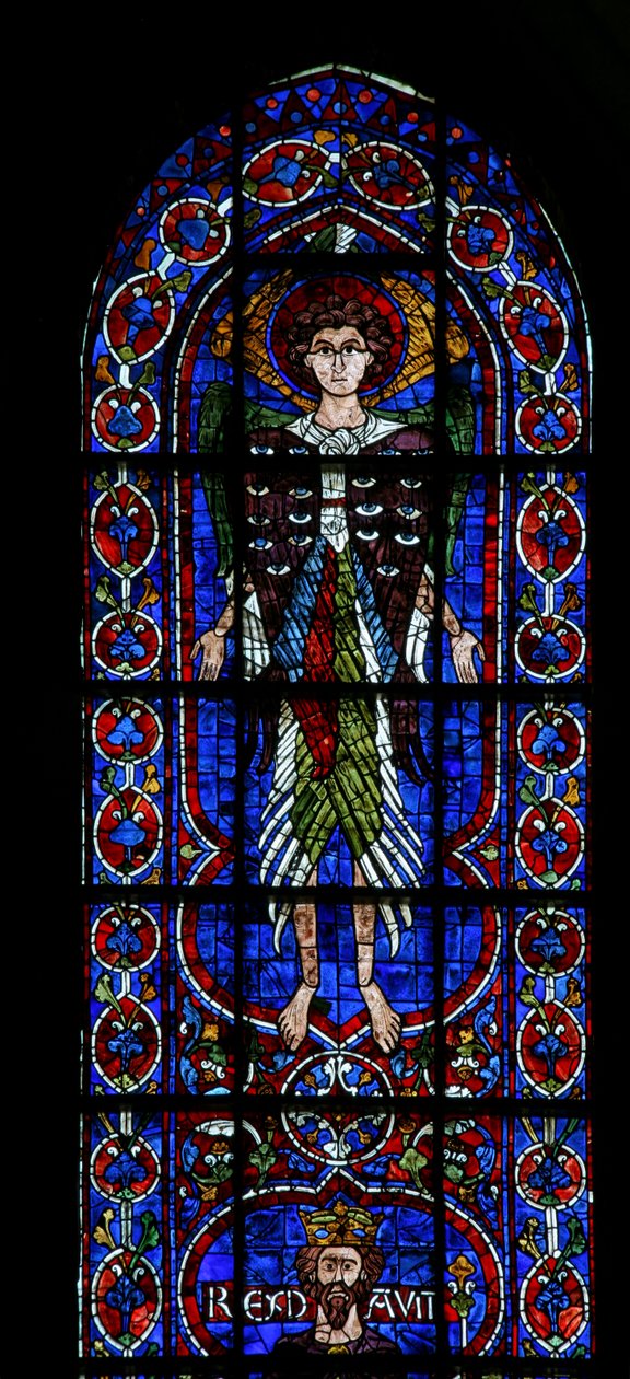 Hierarchia anielska: Cherubinowie (w103) autorstwa French School