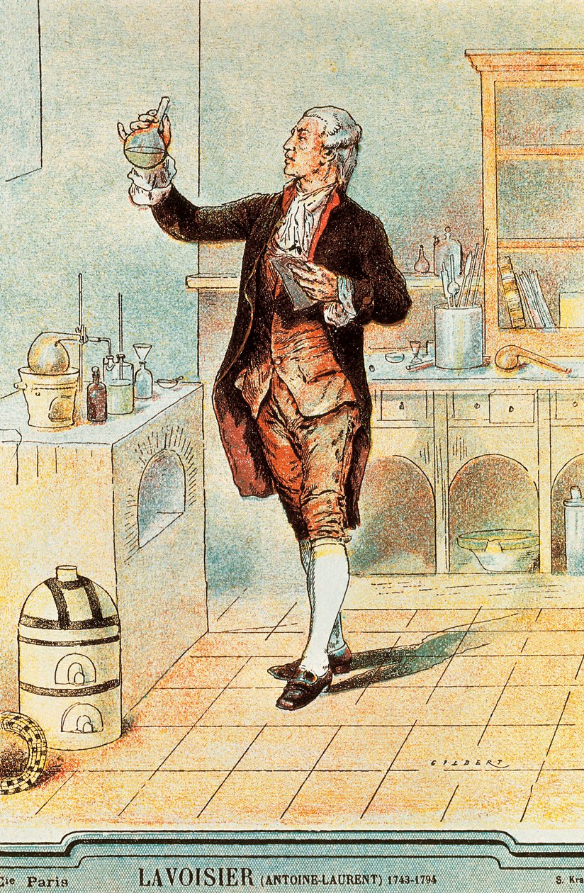 Antoine Laurent Lavoisier autorstwa French School