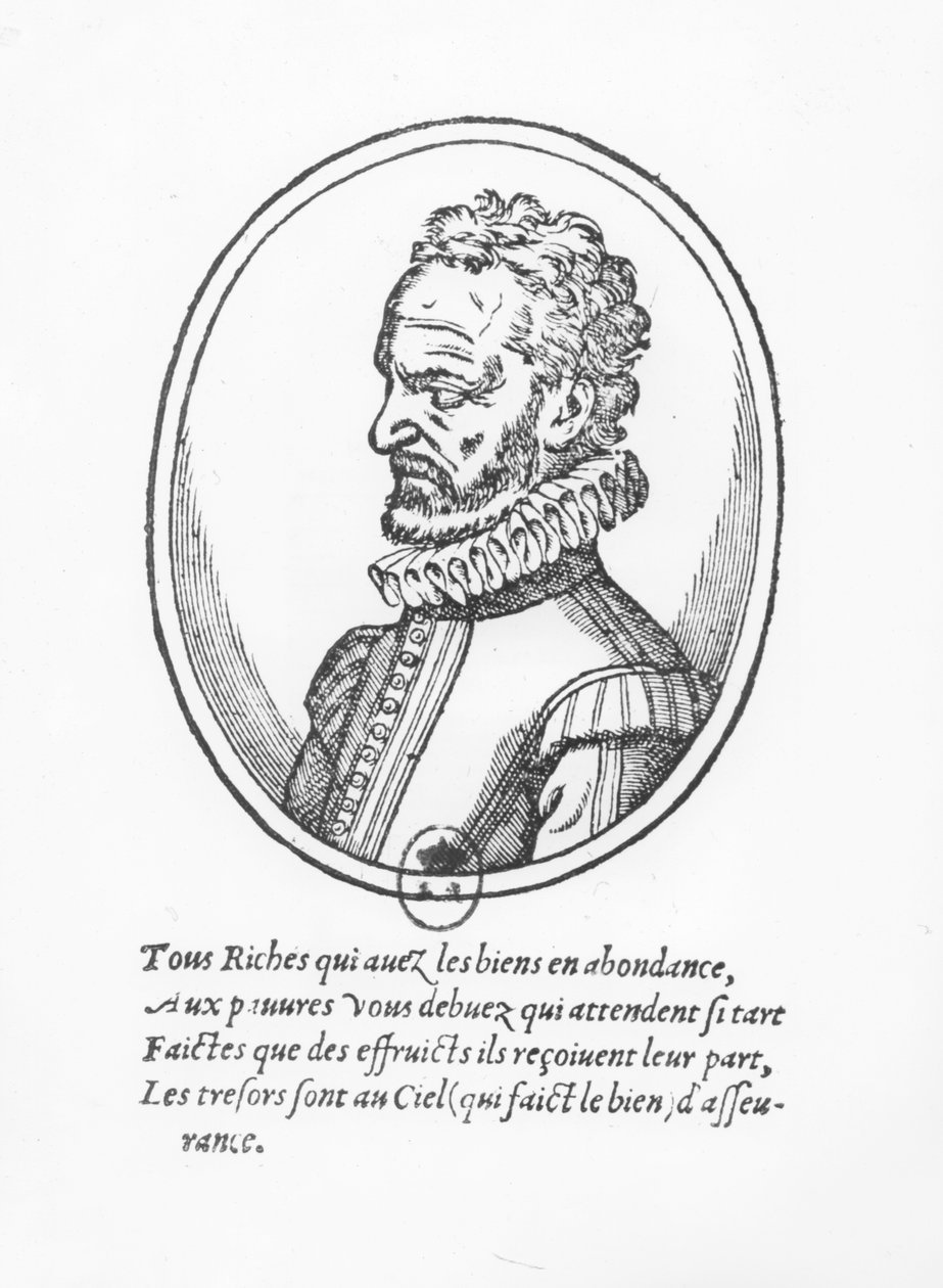 Barthélemy de Laffemas (grafika) autorstwa French School