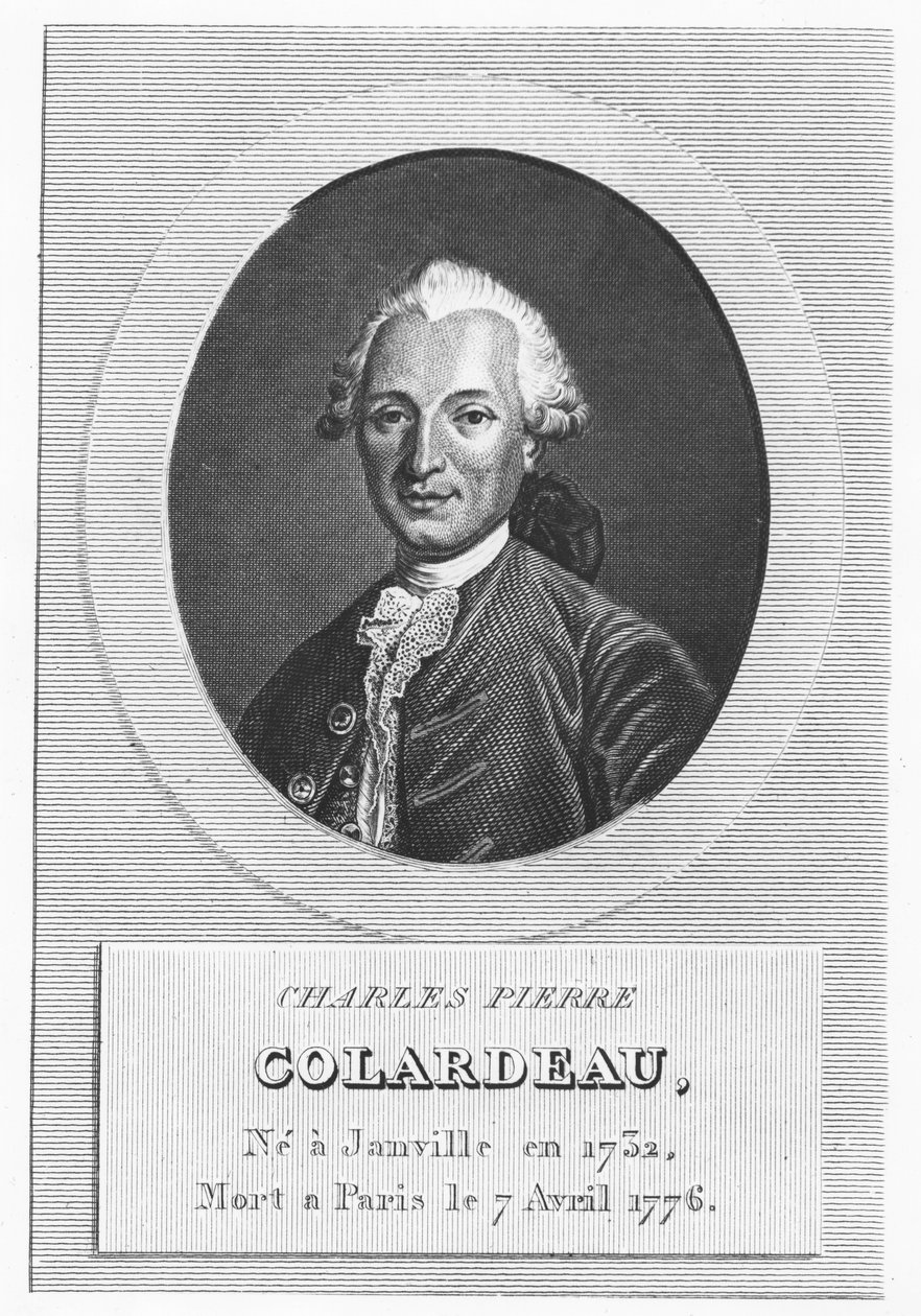 Charles Pierre Colardeau (grafika) autorstwa French School