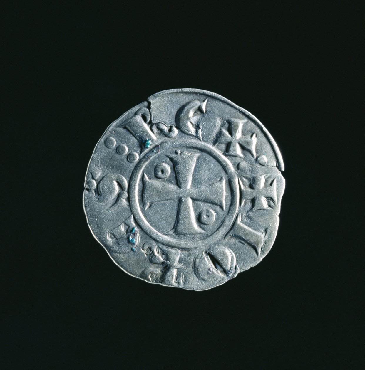 Moneta Jana z Brienne (ok. 1170-1237) autorstwa French School