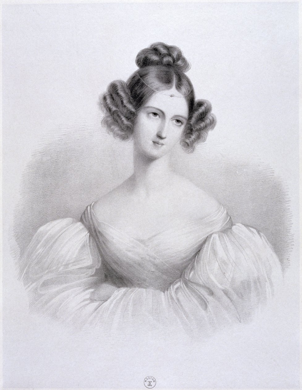 Delphine Potocka (nee Komarow) autorstwa French School