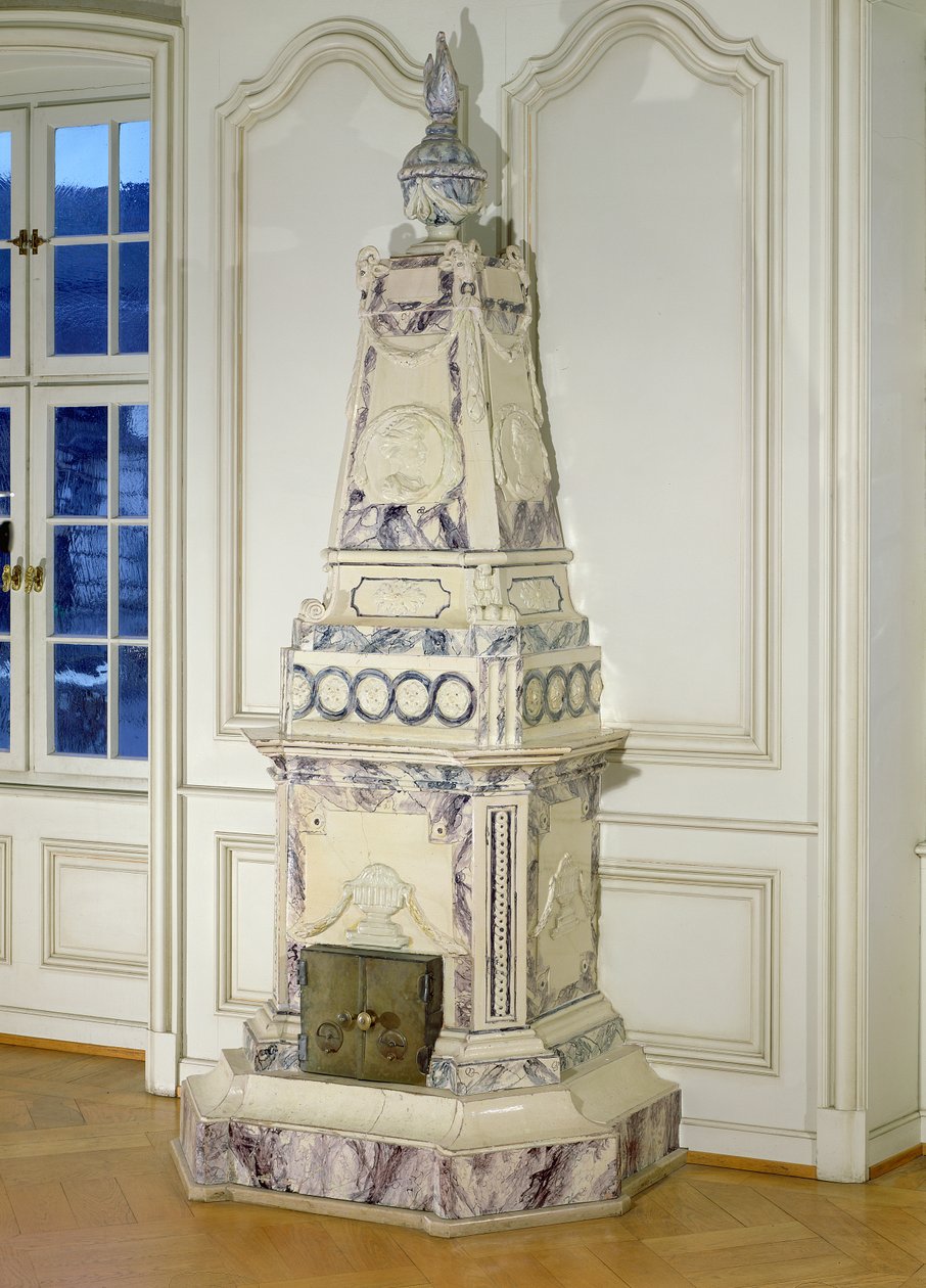 Piec domowy (ceramiczny) autorstwa French School