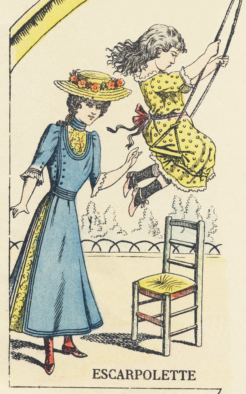 E: Escarpolette autorstwa French School