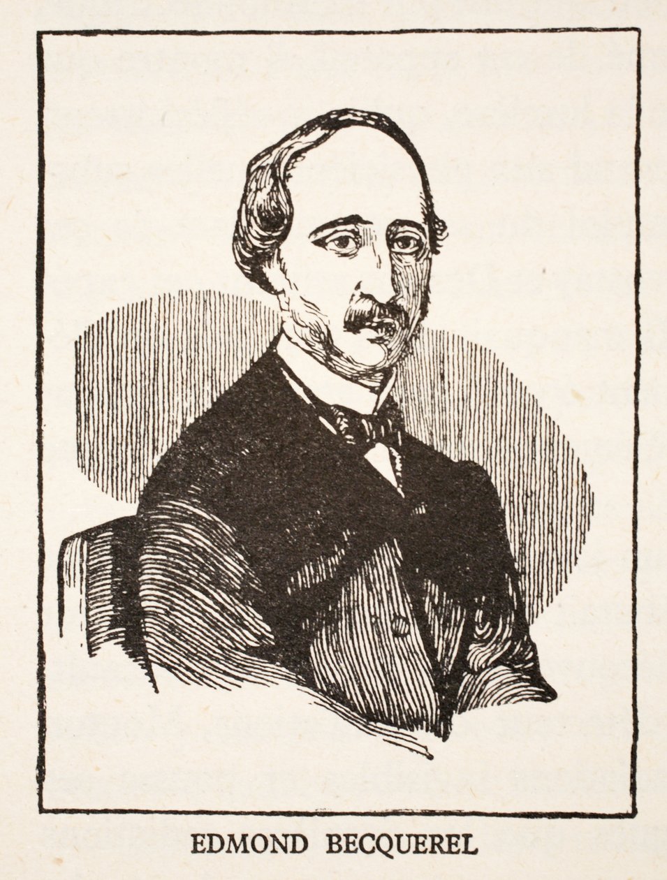 Edmond Becquerel autorstwa French School