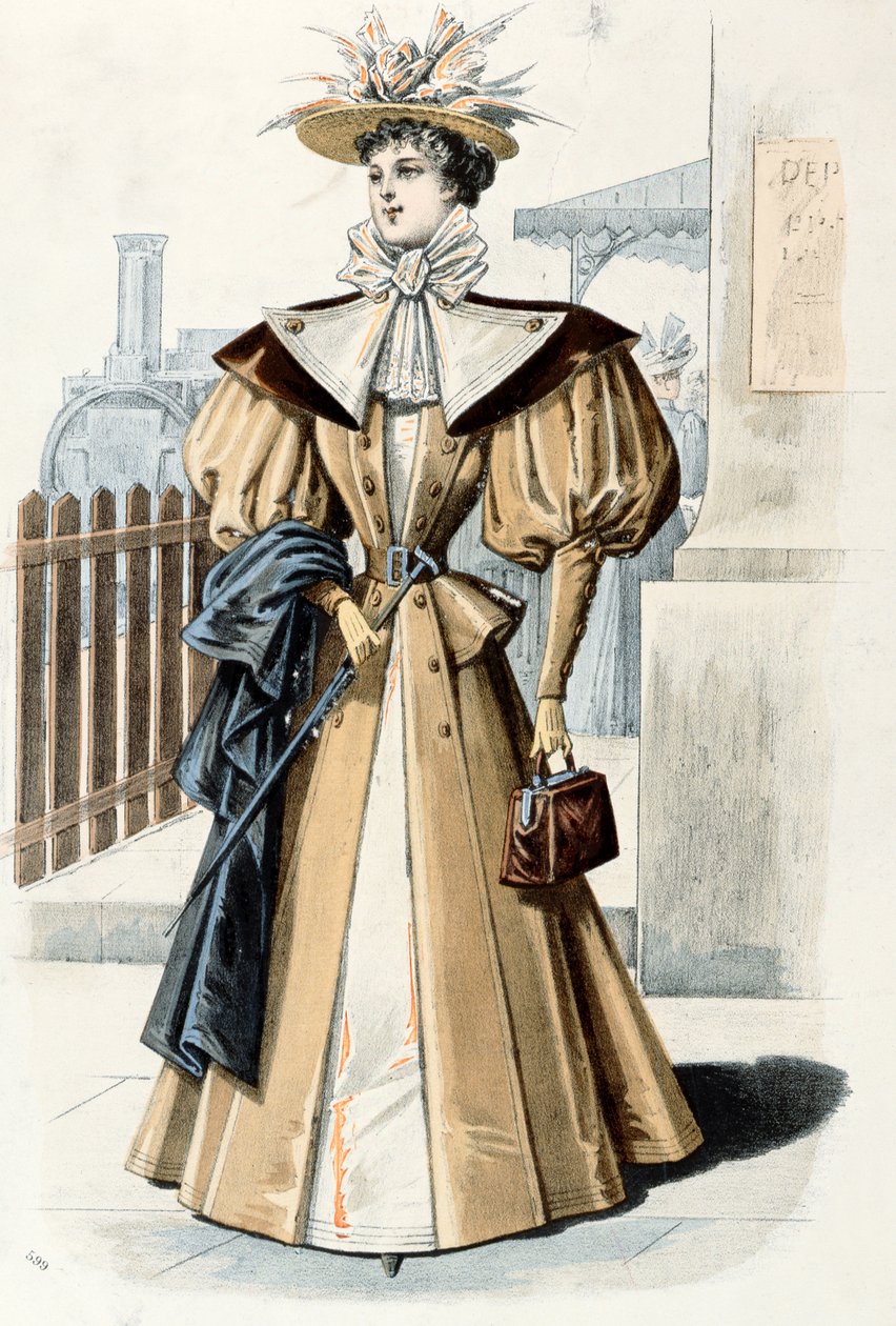Styl mody, 1895 autorstwa French School