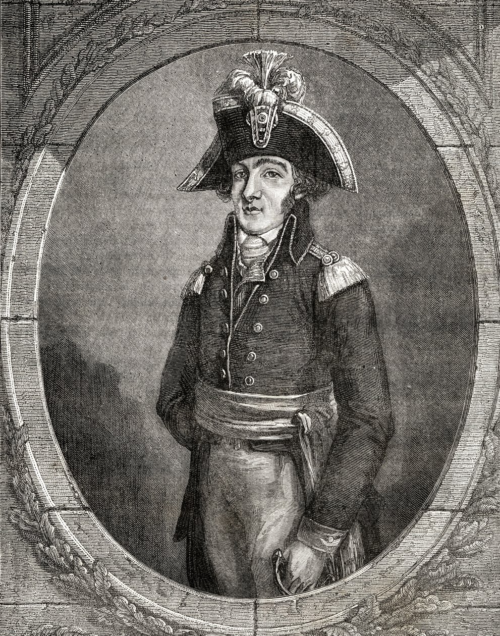Francuski rewolucjonista Francois Henriot (1761-1794) autorstwa French School