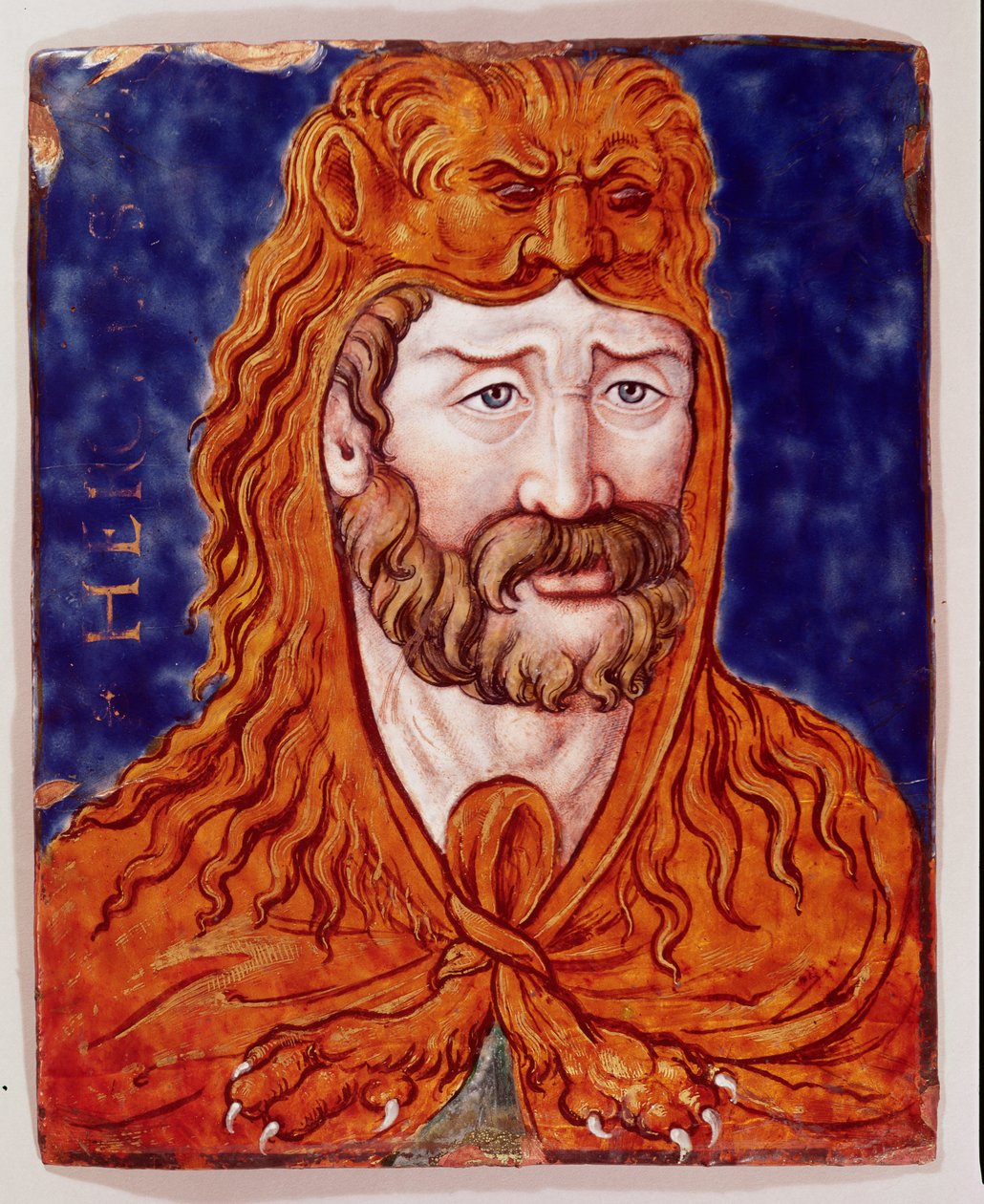 Herkules (emalia) autorstwa French School