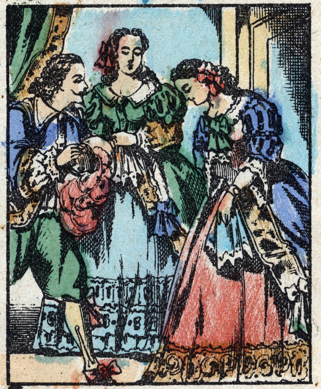 Ilustracja do „Sinobrodego”” autorstwa French School