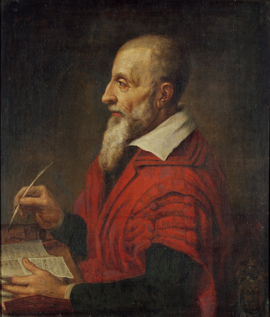 Joseph Justus Scaliger (1540-1609) autorstwa French School