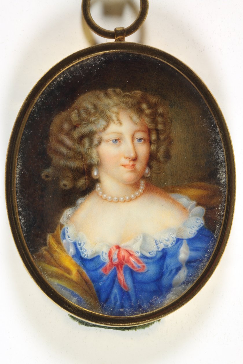 Księżna de la Valliere (emalia) autorstwa French School