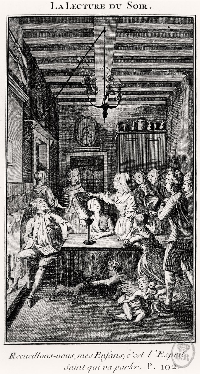 Wieczorne czytanie autorstwa French School