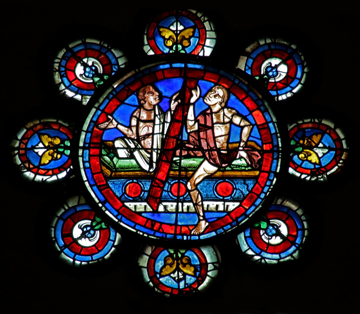 Sąd Ostateczny: zmartwychwstanie dusz (w143) autorstwa French School