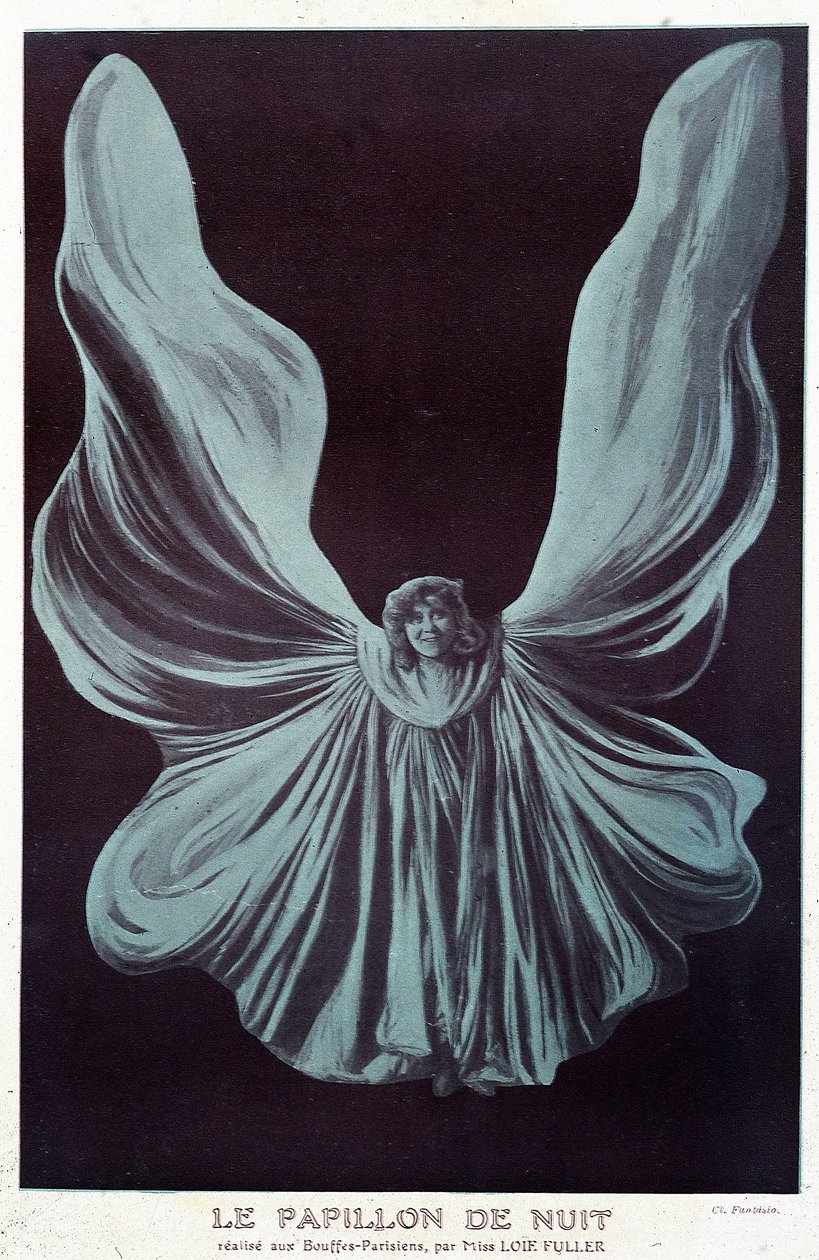 Loie Fuller - w „Fantasio” z 01.12.1912 autorstwa French School