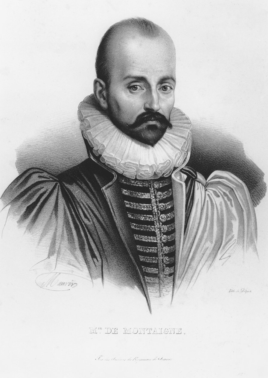 Michel de Montaigne autorstwa French School