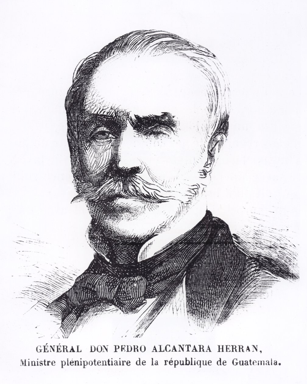 Pedro Alcantara Herrán (grafika) autorstwa French School