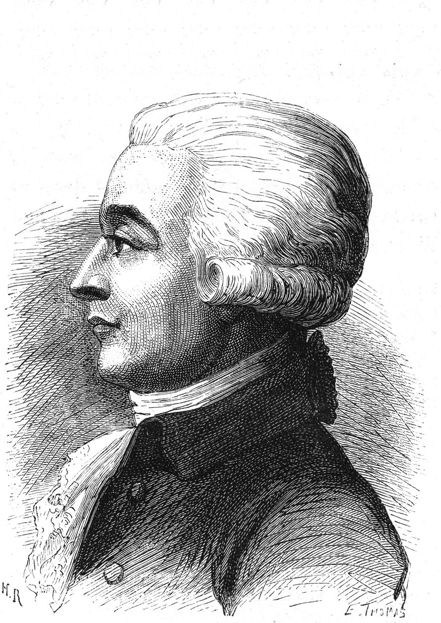 Portret Blancharda (1709-1853) autorstwa French School
