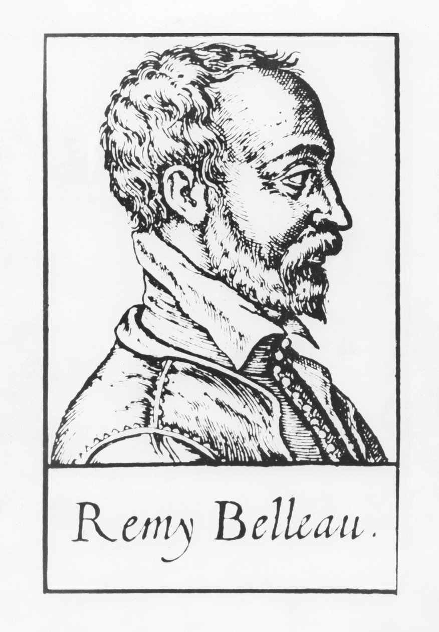 Remy Belleau (Grawerowanie) autorstwa French School