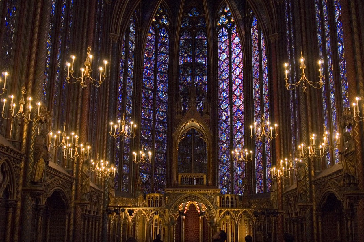 Sainte-Chapelle, Paryż, 2006 autorstwa French School