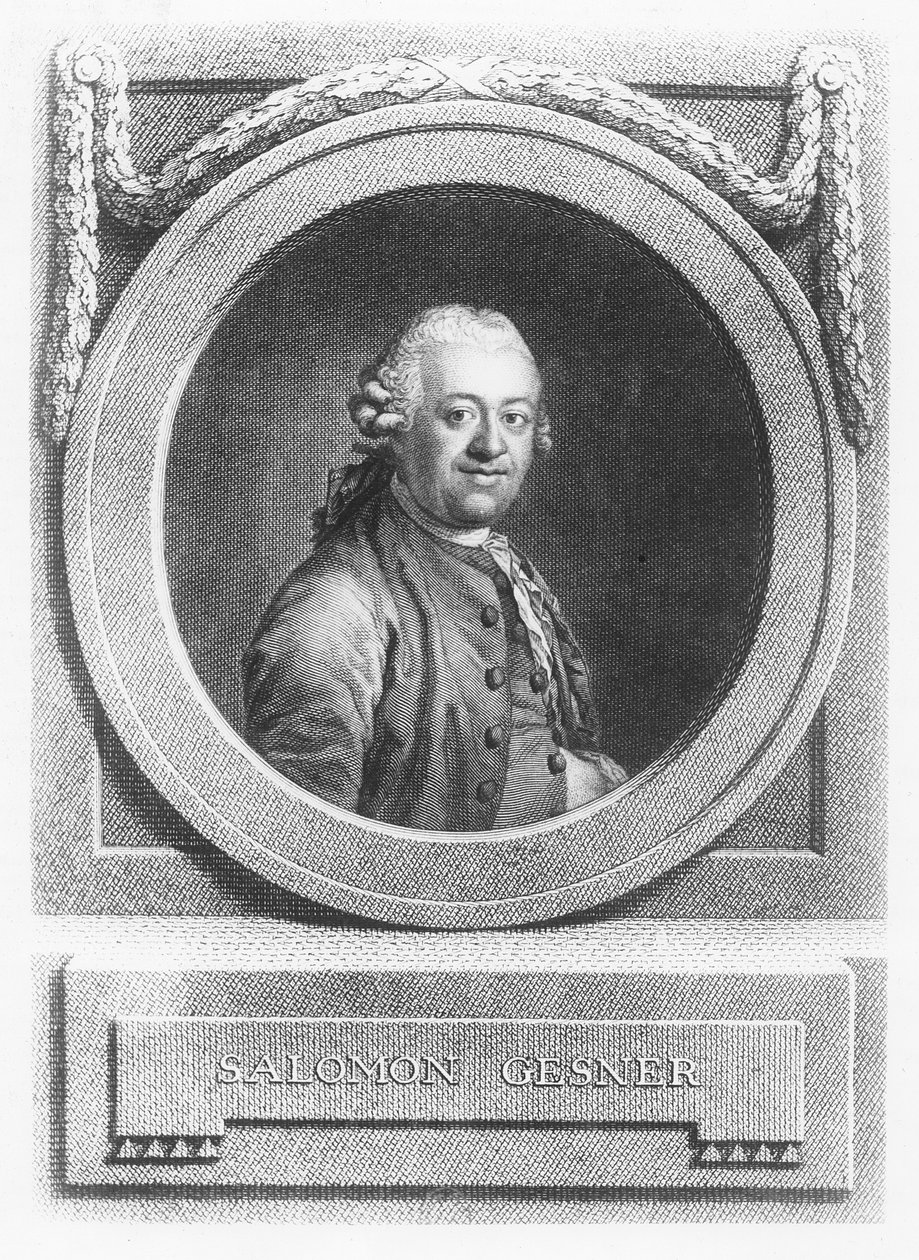 Salomon Gesner (grafika) autorstwa French School