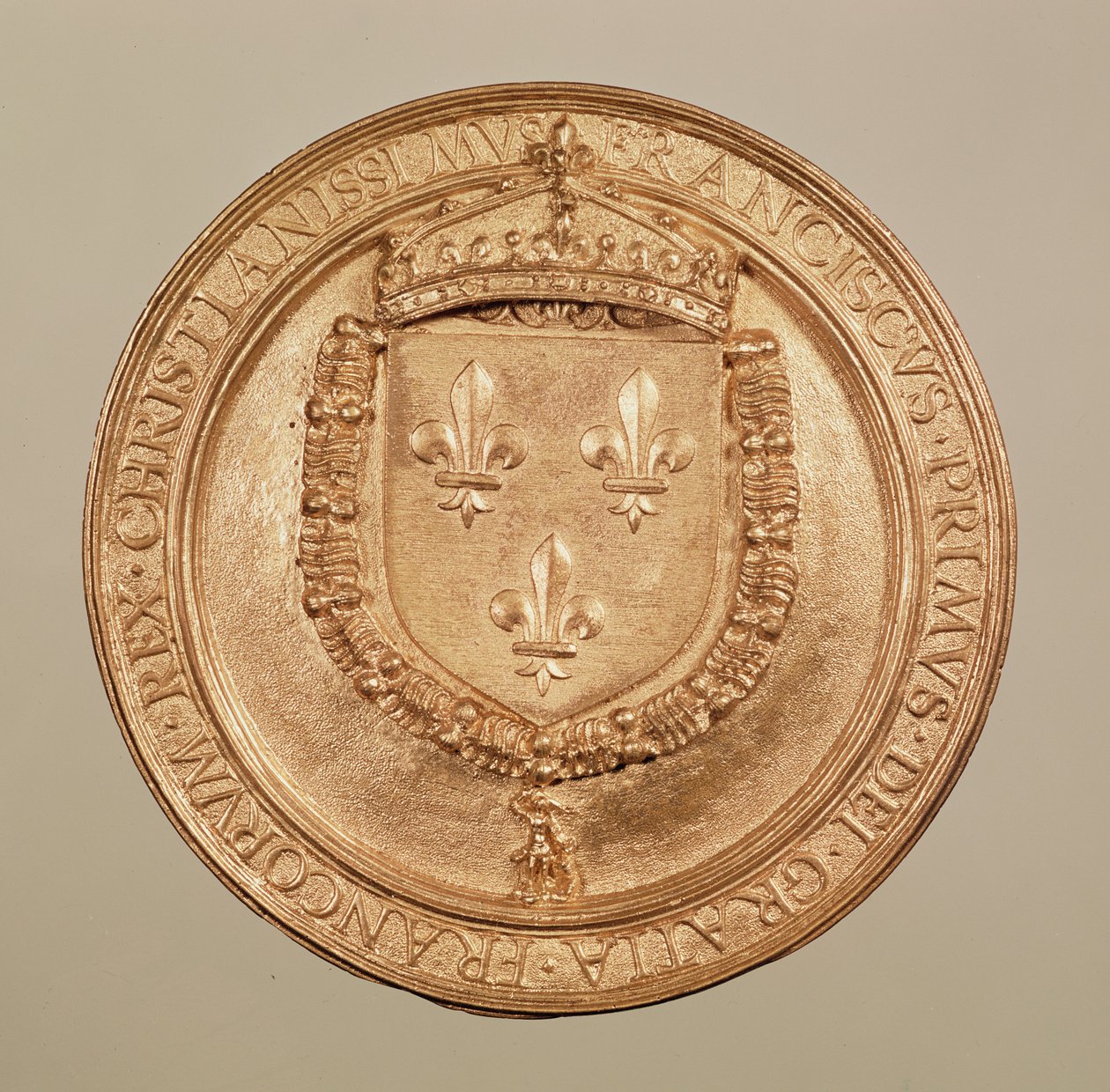 Pieczęć Franciszka I (1494-1547) (metalowa) autorstwa French School
