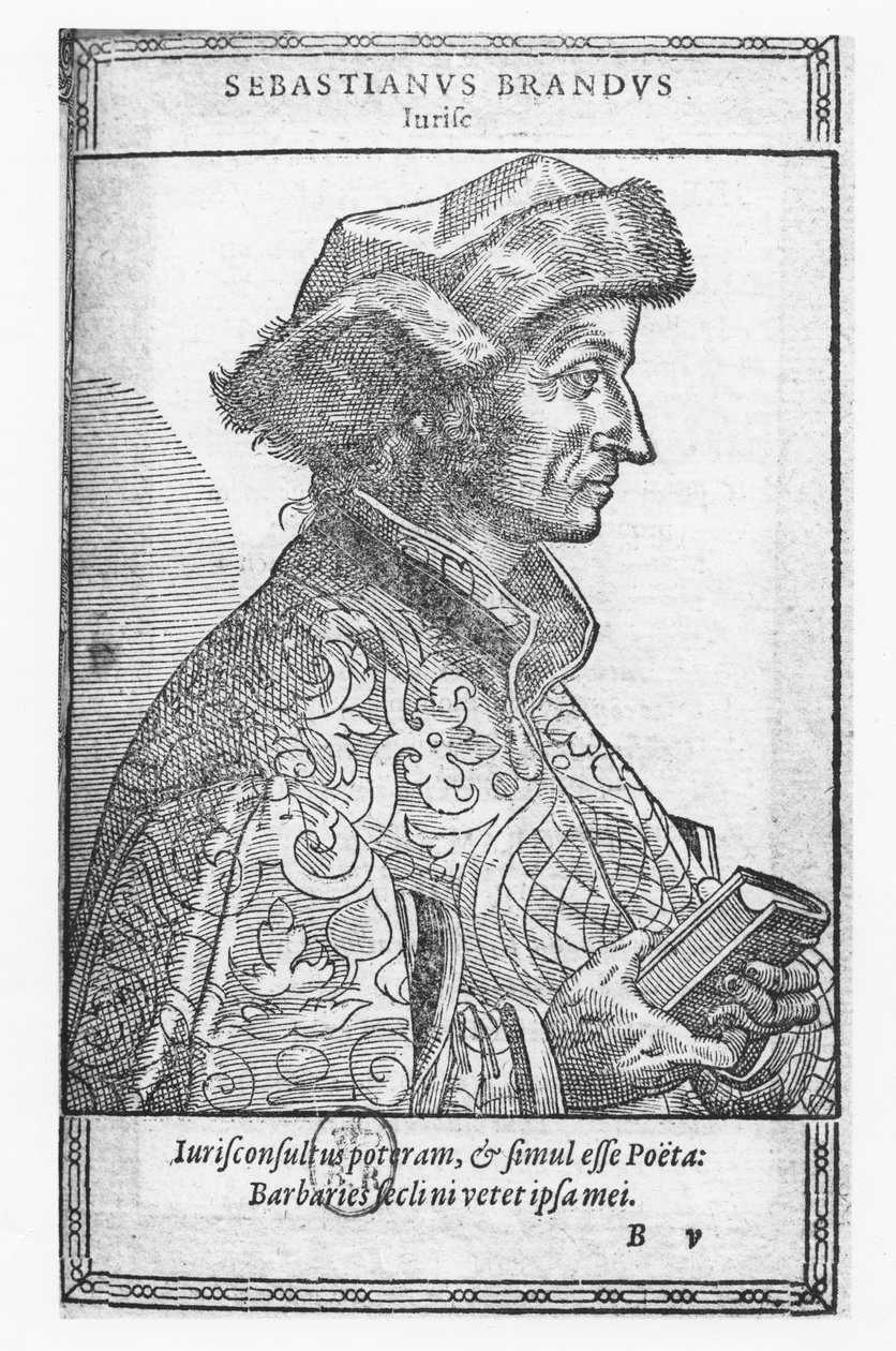 Sebastian Brant (grawerunek) autorstwa French School