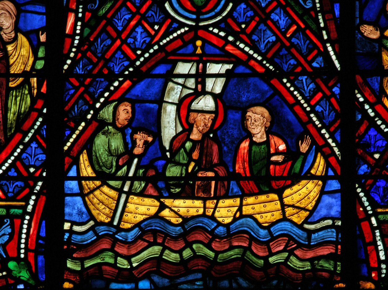 St. Apollinaire: w łodzi (w36) autorstwa French School