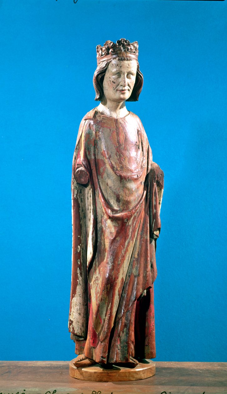 St. Louis (1215-70) (drewno polichromowane) autorstwa French School
