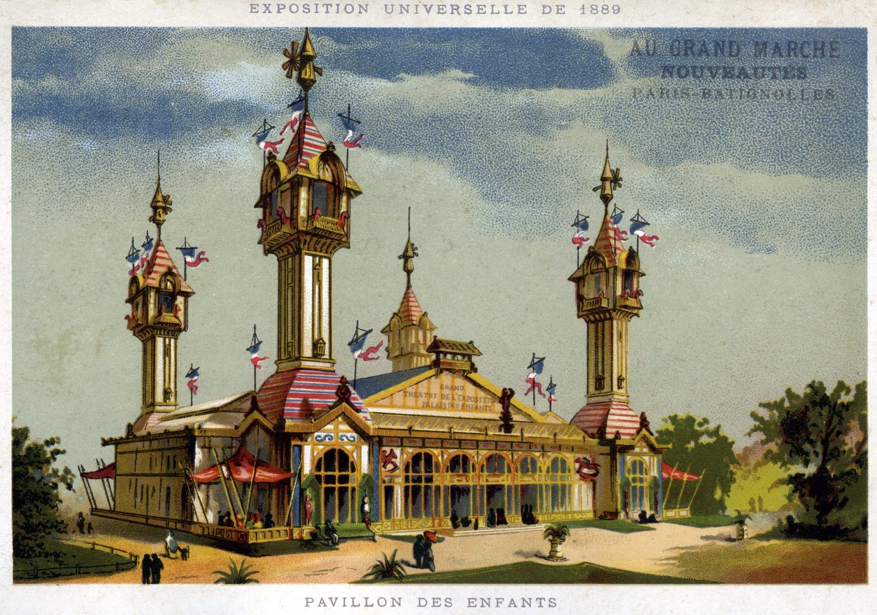 Pawilon Dziecięcy, Paryż Batignolles. autorstwa French School