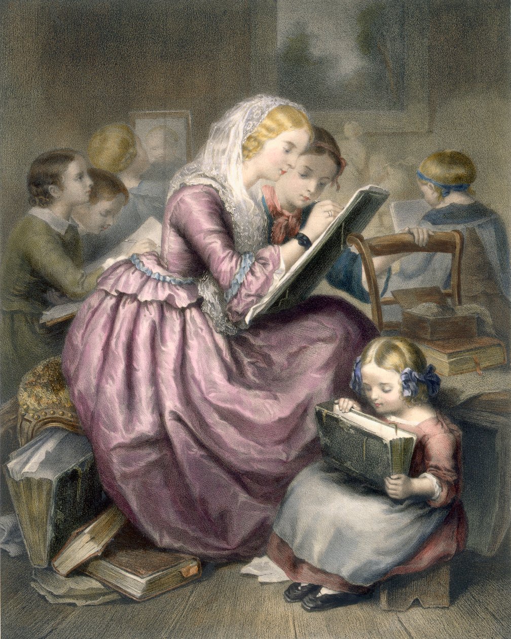Szkoła Rysunkowa, ok. 1835. autorstwa French School