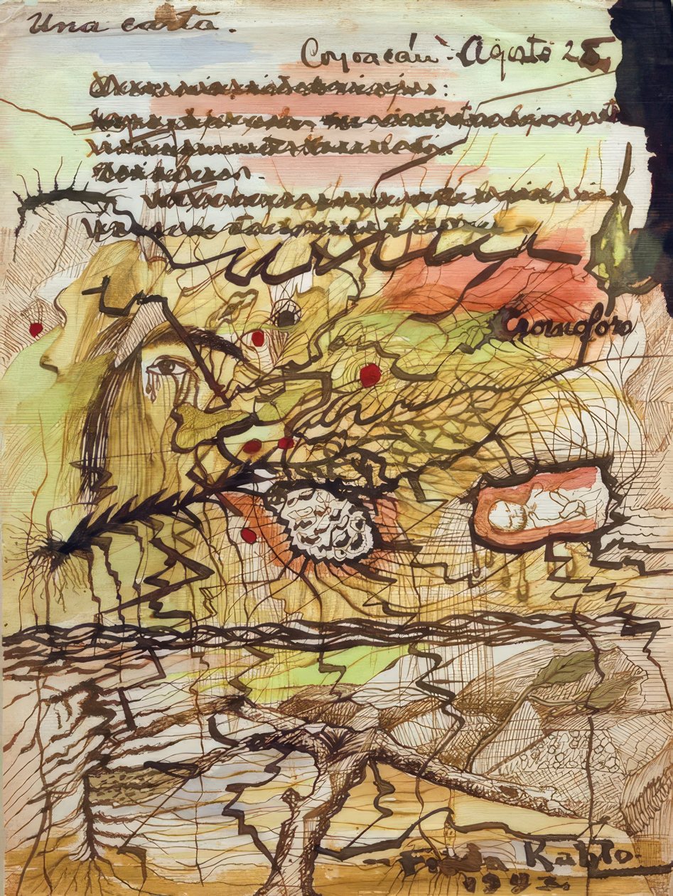 List autorstwa Frida Kahlo