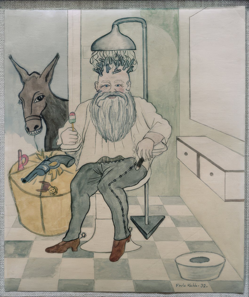 Salon piękności lub Perm autorstwa Frida Kahlo