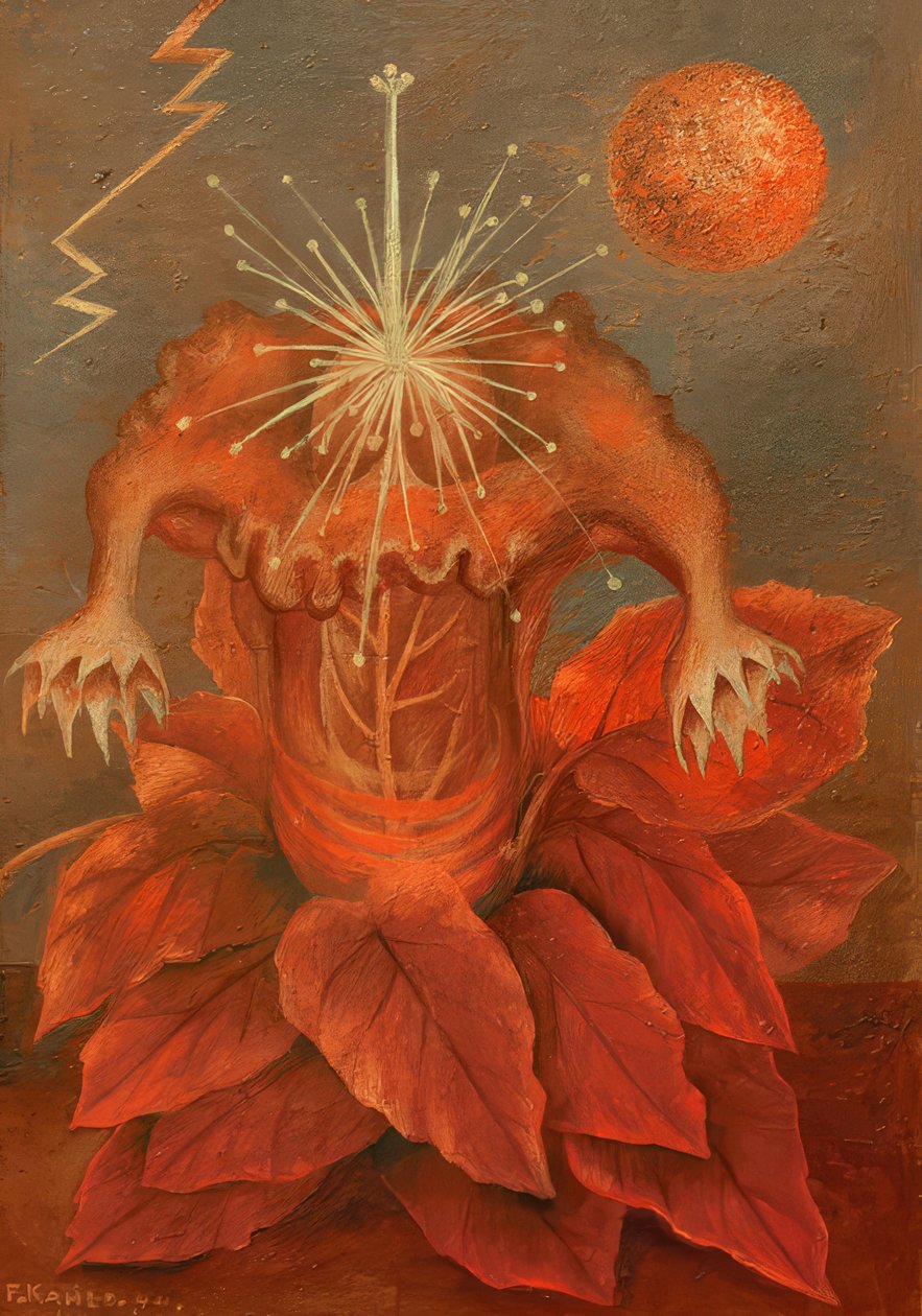 Kwiat życia autorstwa Frida Kahlo