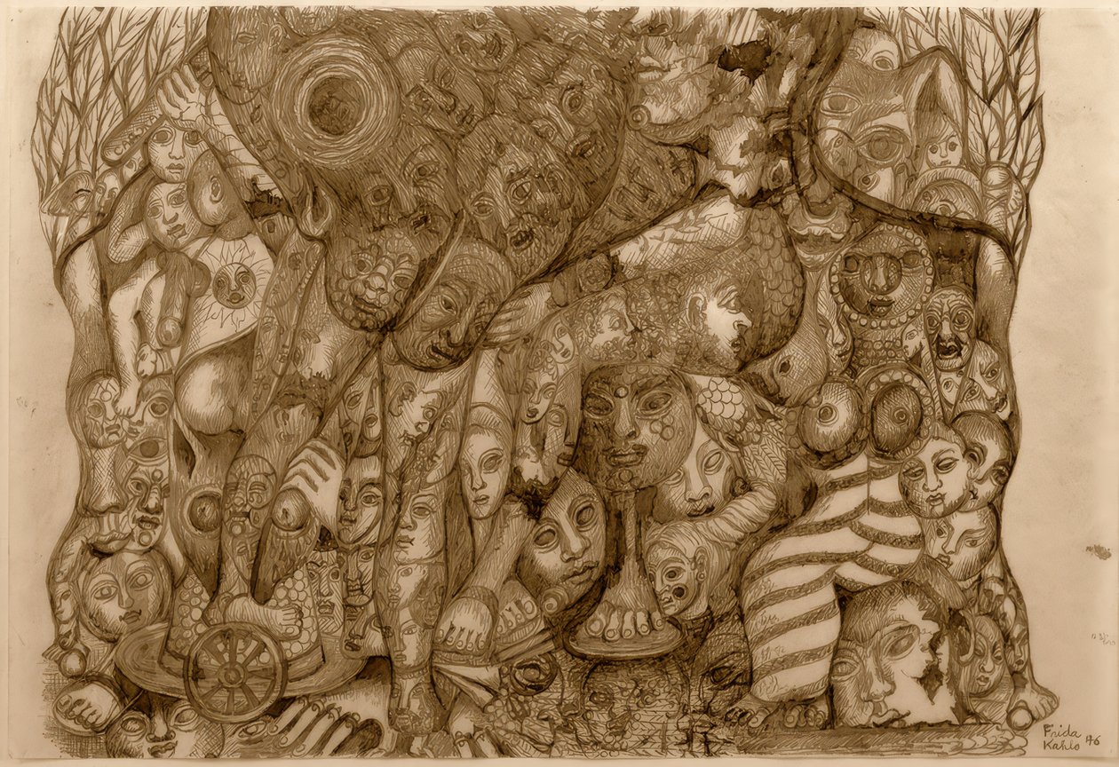 Czakra Dhama autorstwa Frida Kahlo