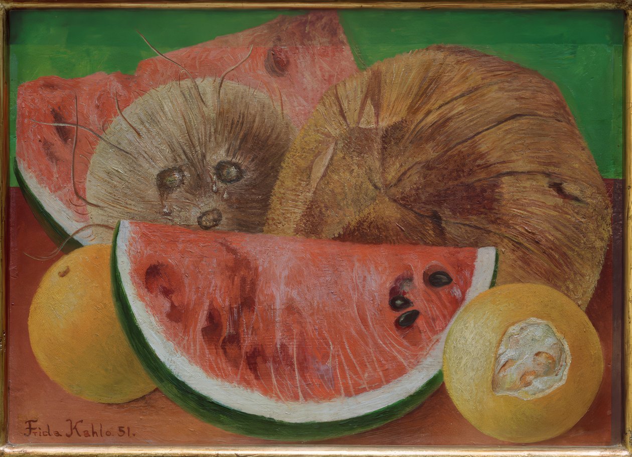 Glances lub The Coconuts autorstwa Frida Kahlo