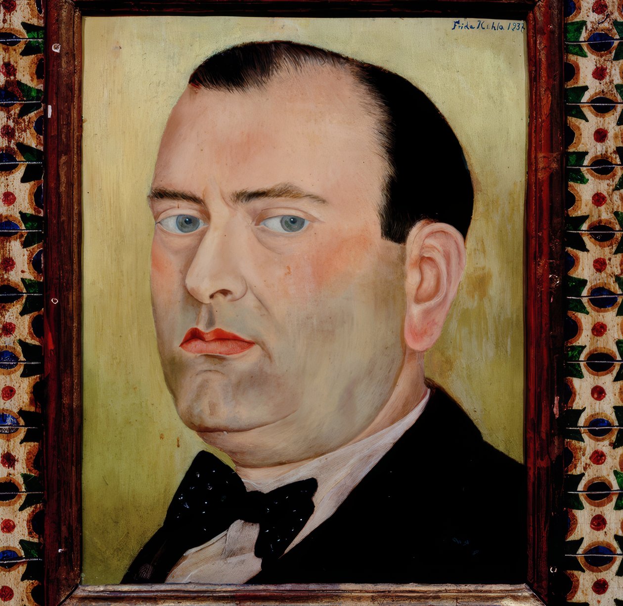 Portret Alberto Misrachiego autorstwa Frida Kahlo