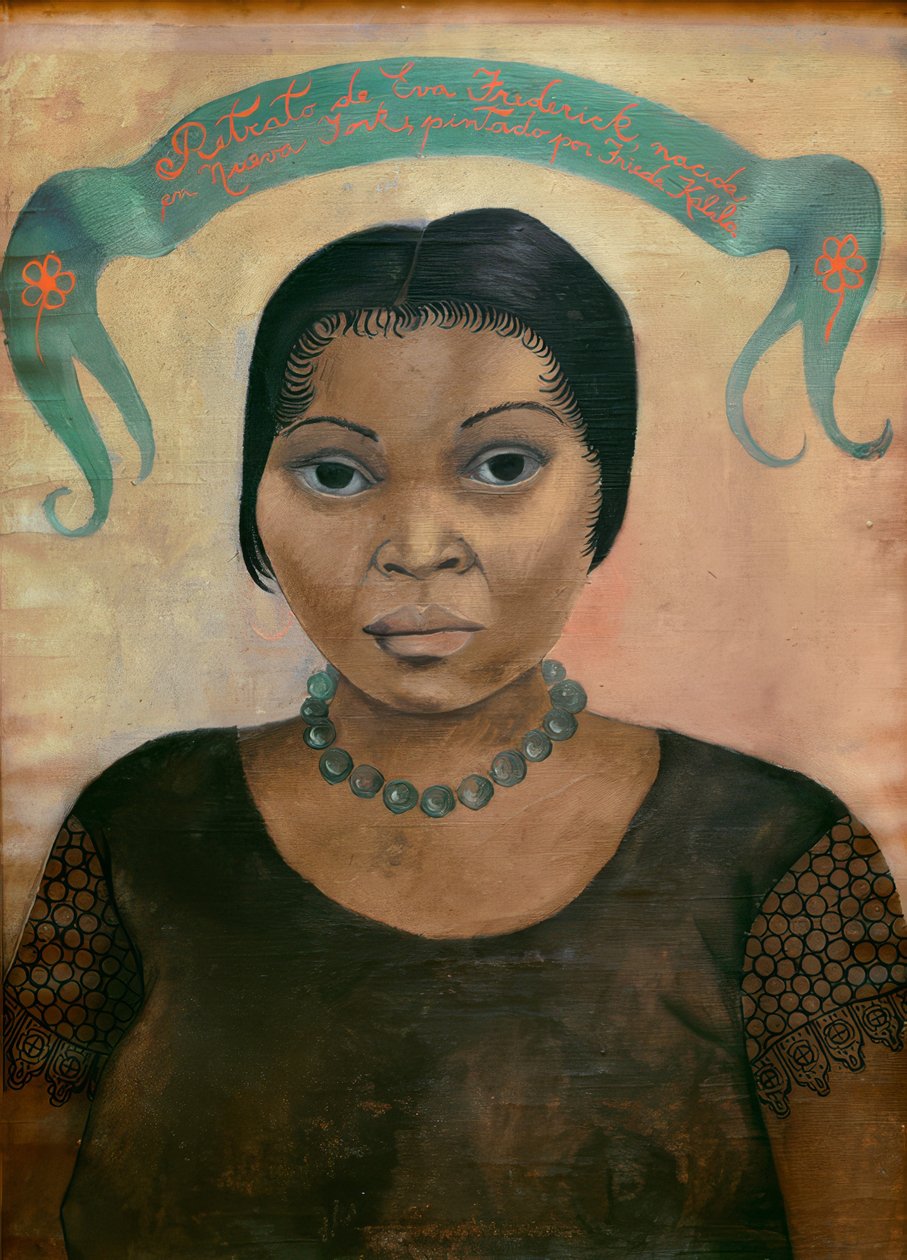 Portret Evy Frederick autorstwa Frida Kahlo