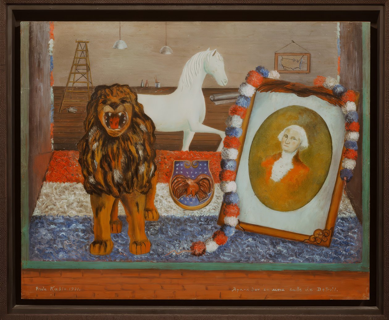 Witryna sklepowa w Detroit autorstwa Frida Kahlo