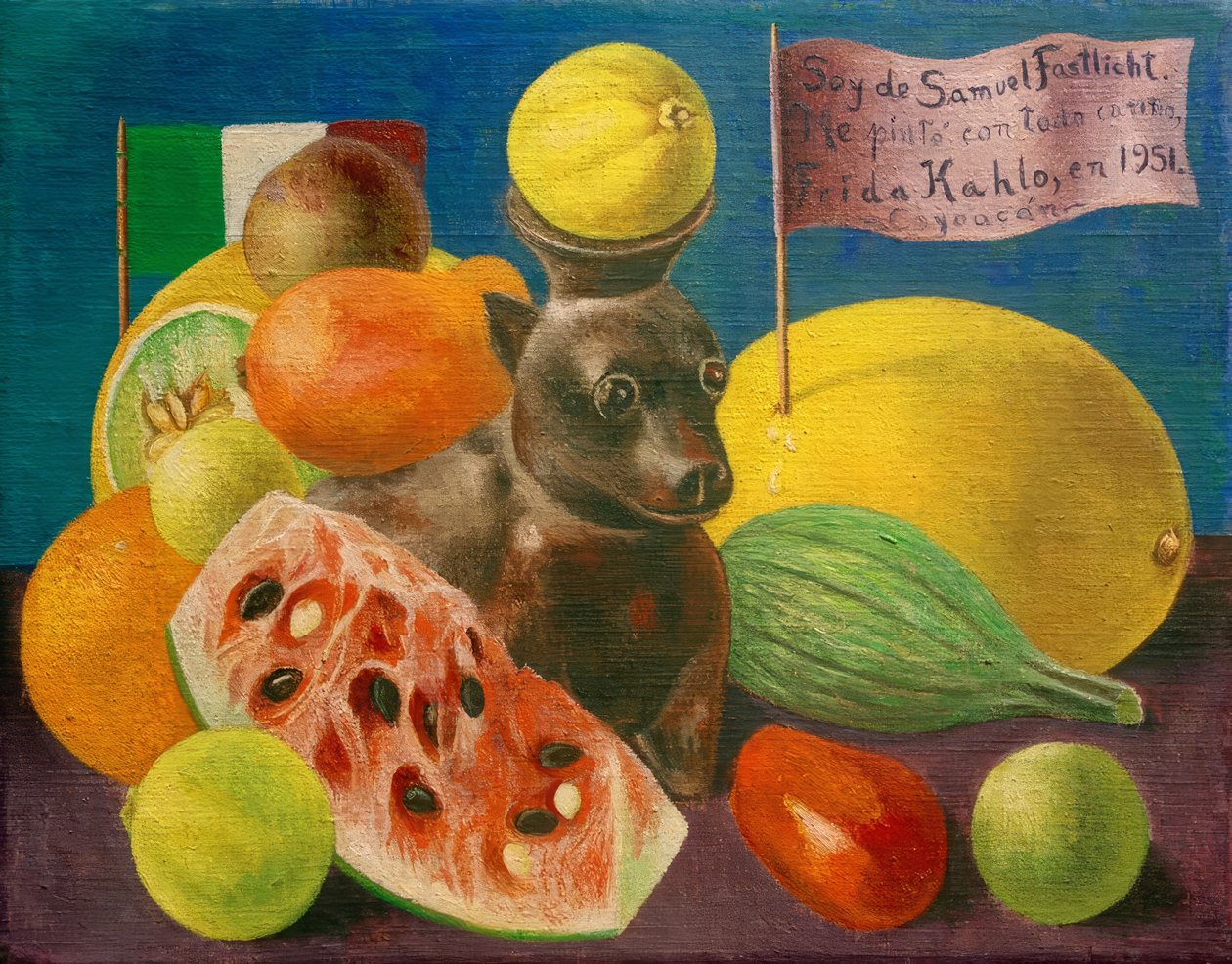 Martwa natura autorstwa Frida Kahlo